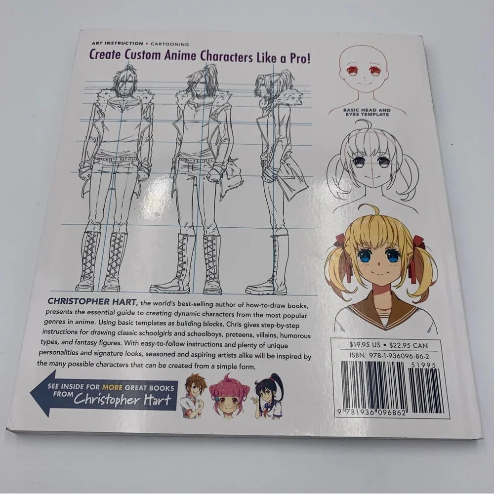 Christopher Hart's The Master Guide to Drawing Anime 144 Pgs Paperback NEW!! - Picture 5 of 5